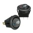 Round Rocker LED Fog Light ON OFF 12V 20A Light For Car SPST Switch Dash Van Illuminated - 3