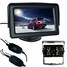 Car Rear View Monitor IR Night Vision Wireless Rear View Reversing Camera 4.3 Inch - 5