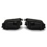 Housing BMW Black Fog Lights Lamps Pair Car Driving Spot - 4