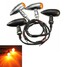 Harley Chopper Turn Signal Indicator Light Lamp Motorcycle Bullet - 1