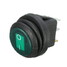 Round 12V 20A Car Boat Marine ON OFF Waterproof LED Rocker SPST Switch - 4