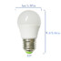 3w 5pcs Dimmable Globe Lamp E27 - 4