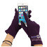 4 Colors Lace Winter Warm Cotton Women Touch Screen Fashion Gloves Motorcycle - 1