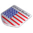 Metal Car Decal Sticker USA Flag Auto Badge Emblem - 2