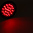 LED 2pcs Red Round Universal Brake Truck Tail Indicator Lamp Reverse Light Trailer - 2