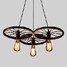 Chandeliers Retro Wheel Industrial Style American Loft - 3