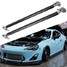 Frame Inch Black Support Car Rod Bumper Protector Adjustable Front Rear Splitter - 1