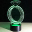 Led Colorful 100 Ring Diamond 3d Creative - 2