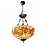 Retro Tiffany Fixture 16inch Living Room Dining Room Pendant Lights Shade Light - 1