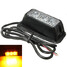 Yellow 12V 3W LED Emergency Waterproof Strobe Flashlightt - 1