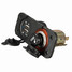 Plug Socket Motorcycle Dual USB Charger Cigarette Lighter Port Power - 5