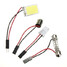 LED White Festoon COB 1W Interior Light Panel T10 Car Bulb Lamp - 6