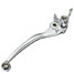 Silver Left Side Motorcycle Modified Brake Clutch Levers - 2