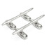 100mm Cleat Stainless Steel Boat 4pcs Rope Deck Tie Marine - 3