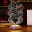 Colorful Assorted Color Gift Ribbon Usb Decoration Table Lamp - 2
