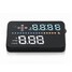 Speed A3 OBD2 Interface HUD Head Up Display 3.5 Inch Car Engine Play Vehicle - 3