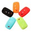 Stilo Car Key Case Cover Grande Panda Bravo Luminous Silicone Fiat Punto Doblo 1PC 3 Buttons - 1