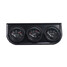 Triple Volt Meter 52mm Tachometer Oil Pressure Gauge 3 in 1 Car Kit Water Temp - 1