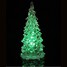 Small Christmas Tree Coway Lamp Crystal Tree Light Colorful Led - 4