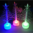 Tree Decoration Fiber Colorful Small Led Christmas Tree - 1
