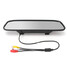 Backup Monitor 4 LED Car Rear View Mirror Night Vision Reverse HD Camera 4.3 inch LCD - 2