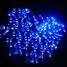 Outdoor Blue Christmas Light Solar Powered Light Strip 1m 200-led - 1