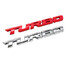 Badge Turbo Car Sticker Decals Car Body 3D Metal Rear Auto Tailgate - 2