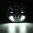 Motorcycle Projector DRL Bulb LED Beam Headlight Hi Lo Harley 5.75inch - 8