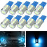 LED Side Indicator 20Lm 0.17A Ice Blue Lamp Light 2.3W T10 5730 10pcs - 1