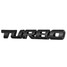 Badge Turbo Car Sticker Decals Car Body 3D Metal Rear Auto Tailgate - 6
