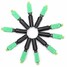 10pcs Fiber Connector Wire Quick Connector Green - 7