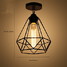 Birdcage Adjustable Flush Mount Wrought Iron 100 Ceiling Lamp Loft - 6