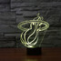 Magic Color-changing Optical 3d Night Light Lamp Usb 100 - 4