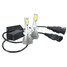 Pair COB LED 22W Lamp Conversion Pure White Upgrade Car 6000K Hi-Lo H1 H3 Beam Headlight - 7