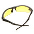 Yellow Lens Sport Glasses 2Pcs Riding Driving UV400 Sunglasses Night Vision - 6