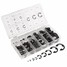 Snap Retaining Ring Kit 300pcs E-Clip - 6