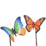 Fibre Butterfly Solar Stake Set Optic - 4