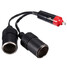 Male Adapter Converter Car Charger Plug Cigarette Female Channel 12V - 3