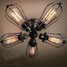 Dining Room Bulb Included Metal Flush Mount Feature For Mini Style Vintage Max 60w Painting - 1