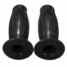 Universal Motorcycle Bike Handlebar Vintage Classic 8inch Rubber Hand Grips 22mm - 10