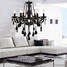 Modern Black Chandelier Crystal Lights - 4