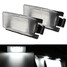 G37 G35 Bulb White 18LED Nissan Infiniti Pair Number License Plate Light Lamp - 1