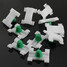 Vauxhall Strip Door Moulding Side Trim Plastic Clip Bump 10pcs - 2