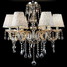 Chandelier Traditional/classic Feature For Crystal Living Room Glass Bedroom Vintage Electroplated - 6