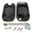 Key Case Shell Fob Peugeot Flip Folding Remote 2 Button 407 307 308 - 7