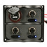 Caravan RV Boat LED Toggle Switch Panel Cigarette Lighter Socket 12-24V Marine - 1