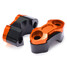 22mm Riser Mount Holder CNC Motorcycle Handlebar Bar Clamp Adaptor - 6