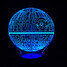3d Colorful Led Night Light Wars Novelty Lighting Touch Dimming - 1