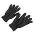 Black Men Stretchy Elastic Women Cycling Winter Mitten Gloves - 2