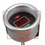 52mm Red Digital Temp Sensor Display with Water Temperature Gauge Fitting Kit - 3